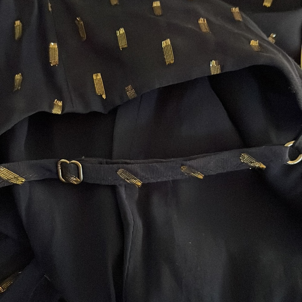Stunning Vineyard Vine Lurex Clip Dot Ruffle Dress - NWT - Picture 11 of 12
